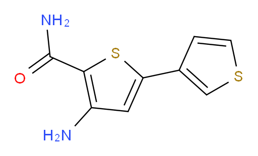 3-Amino-5-(3-thienyl)thiophene-2-carboxamide