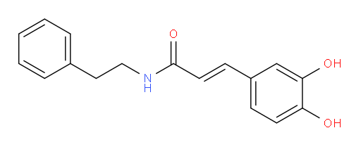 3-(3,4-Dihydroxyphenyl)-N-(2-phenylethyl)-2-propenamide (ACI)