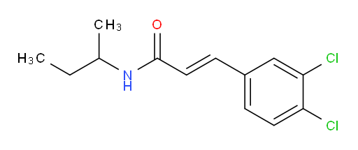 3-(3,4-Dichlorophenyl)-N-(1-methylpropyl)-2-propenamide (ACI)
