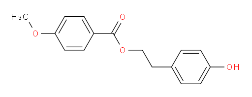 2-(4-Hydroxyphenyl)ethyl 4-methoxybenzoate (ACI)