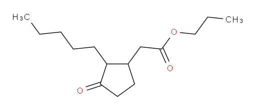 Propyl 3-oxo-2-pentylcyclopentaneacetate (ACI)