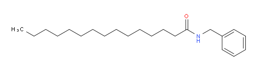 N-(Phenylmethyl)pentadecanamide (ACI)