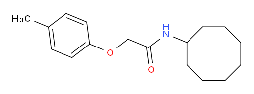 N-Cyclooctyl-2-(4-methylphenoxy)acetamide (ACI)