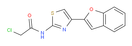 N-[4-(2-Benzofuranyl)-2-thiazolyl]-2-chloroacetamide (ACI)