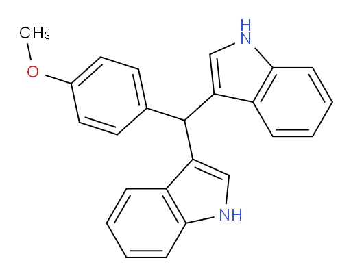 1,1-Bis(3′-indolyl)-1-(p-methoxyphenyl)methane