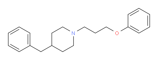 Piperidine, 1-(3-phenoxypropyl)-4-(phenylmethyl)- (9CI, ACI)