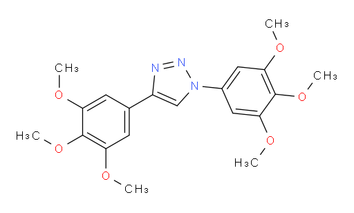 1,4-Bis(3,4,5-trimethoxyphenyl)-1H-1,2,3-triazole (ACI)