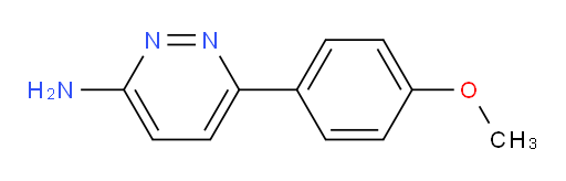 [6-(4-Methoxyphenyl)pyridazin-3-yl]amine