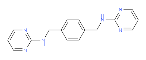 N1,N4-Di-2-pyrimidinyl-1,4-benzenedimethanamine (ACI)