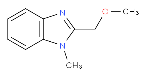 2-(Methoxymethyl)-1-methyl-1H-benzimidazole (ACI)