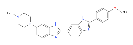 2′-(4-Methoxyphenyl)-6-(4-methyl-1-piperazinyl)-2,6′-bibenzimidazole (ACI)