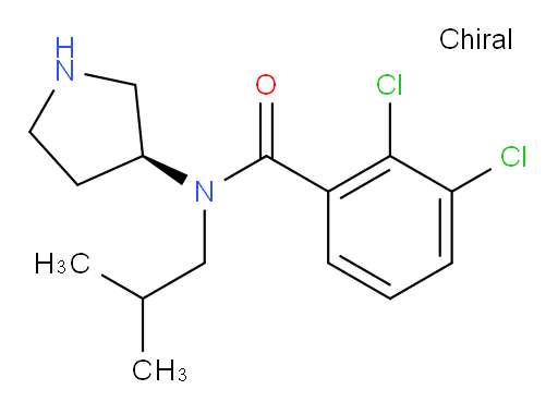 2,3-Dichloro-N-(2-methylpropyl)-N-(3S)-3-pyrrolidinylbenzamide (ACI)