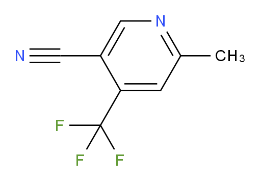 6-Methyl-4-(trifluoromethyl)-3-pyridinecarbonitrile (ACI)