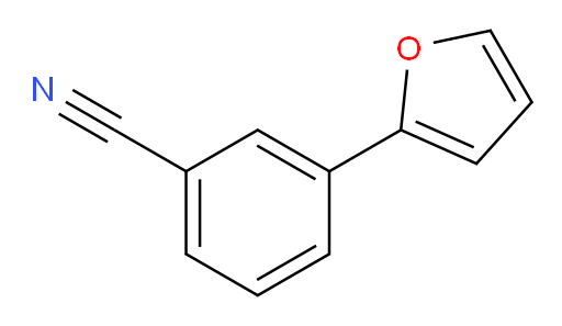 3-(2-Furanyl)benzonitrile (ACI)