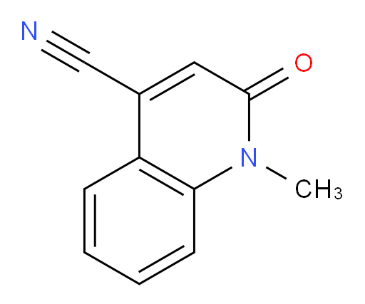 1,2-Dihydro-1-methyl-2-oxo-4-quinolinecarbonitrile (ACI)