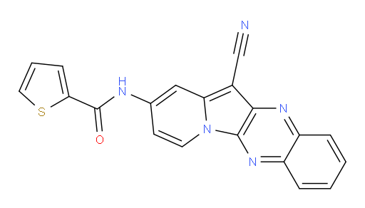 N-(12-Cyanoindolizino[2,3-b]quinoxalin-2-yl)-2-thiophenecarboxamide (ACI)