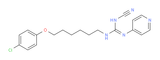 N-[6-(4-Chlorophenoxy)hexyl]-N′-cyano-N′′-4-pyridinylguanidine (ACI)