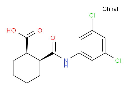(1R,2S)-2-[[(3,5-Dichlorophenyl)amino]carbonyl]cyclohexanecarboxylic acid (ACI)