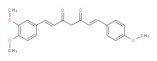 (1E,6E)-1-(3,4-Dimethoxyphenyl)-7-(4-methoxyphenyl)-1,6-heptadiene-3,5-dione (ACI)