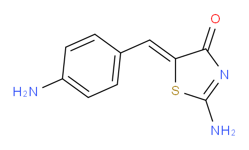 (5Z)-2-Amino-5-[(4-aminophenyl)methylene]-4(5H)-thiazolone (ACI)