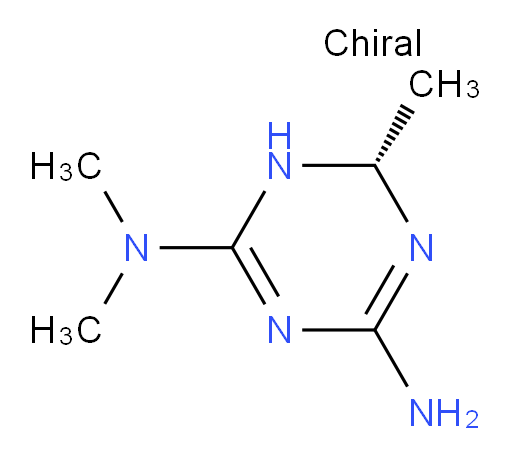 (S)-N2,N2,6-trimethyl-1,6-dihydro-1,3,5-triazine-2,4-diamine