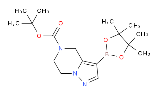 tert-butyl 3-(4,4,5,5-tetramethyl-1,3,2-dioxaborolan-2-yl)-6,7-dihydropyrazolo[1,5-a]pyrazine-5(4H)-carboxylate