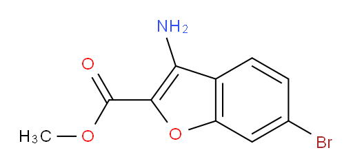 methyl 3-amino-6-bromobenzofuran-2-carboxylate