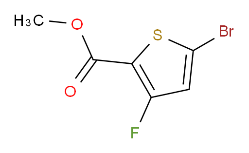 methyl 5-bromo-3-fluorothiophene-2-carboxylate