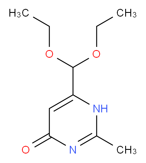 6-(diethoxymethyl)-2-methylpyrimidin-4(1H)-one