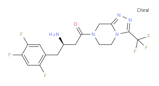 (3R)-3-Amino-1-[5,6-dihydro-3-(trifluoromethyl)-1,2,4-Triazolo[4,3-a]pyrazin-7(8H)-yl]-4-(2,4,5-trifluorophenyl)-1-butanone