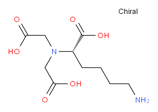 (S)-2,2'-((5-amino-1-carboxypentyl)azanediyl)diacetic acid