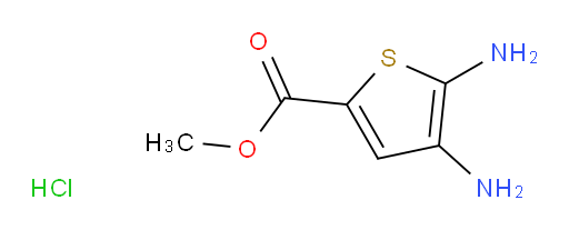 methyl 4,5-diaminothiophene-2-carboxylate hydrochloride