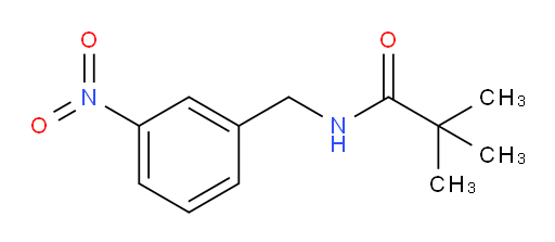 N-(3-nitrobenzyl)pivalamide