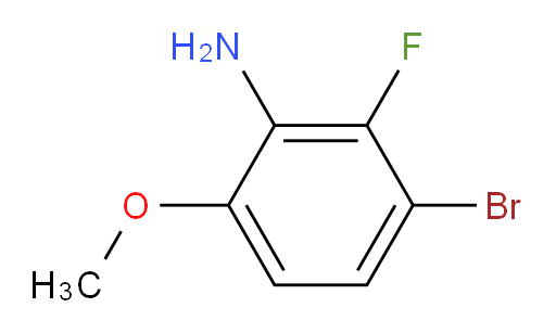 3-bromo-2-fluoro-6-methoxyaniline