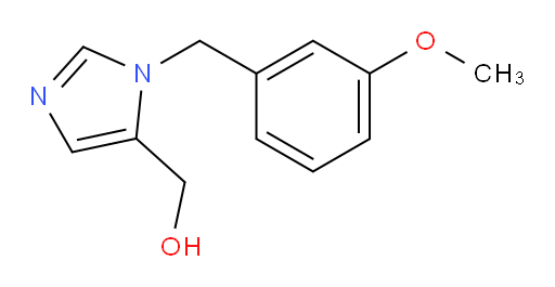 (1-(3-methoxybenzyl)-1H-imidazol-5-yl)methanol