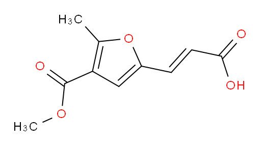 (2E)-3-[4-(methoxycarbonyl)-5-methylfuran-2-yl]prop-2-enoic acid