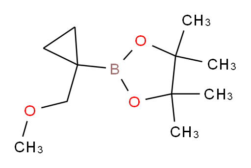 2-[1-(methoxymethyl)cyclopropyl]-4,4,5,5-tetramethyl-1,3,2-dioxaborolane