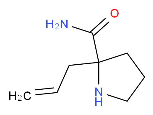 2-(prop-2-en-1-yl)pyrrolidine-2-carboxamide