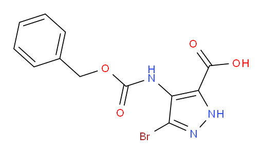 4-{[(benzyloxy)carbonyl]amino}-3-bromo-1H-pyrazole-5-carboxylic acid