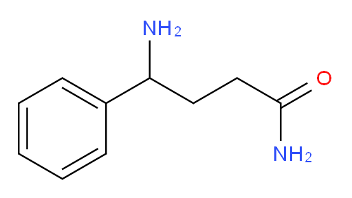 4-amino-4-phenylbutanamide