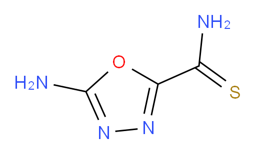 5-amino-1,3,4-oxadiazole-2-carbothioamide