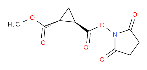 rac-1-(2,5-dioxopyrrolidin-1-yl) 2-methyl (1R,2R)-cyclopropane-1,2-dicarboxylate