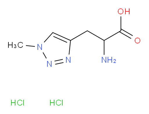 2-amino-3-(1-methyl-1H-1,2,3-triazol-4-yl)propanoic acid dihydrochloride