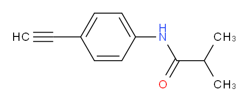 N-(4-ethynylphenyl)-2-methylpropanamide
