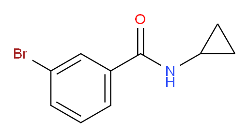 3-bromo-N-cyclopropylbenzamide