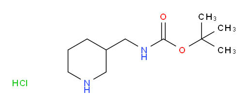 tert-butyl N-[(piperidin-3-yl)methyl]carbamate hydrochloride