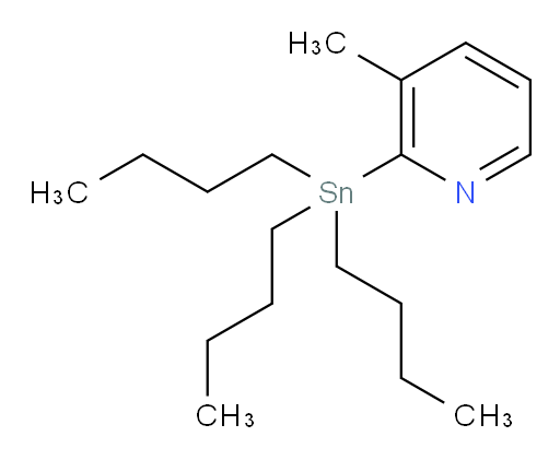 3-methyl-2-(tributylstannyl)pyridine