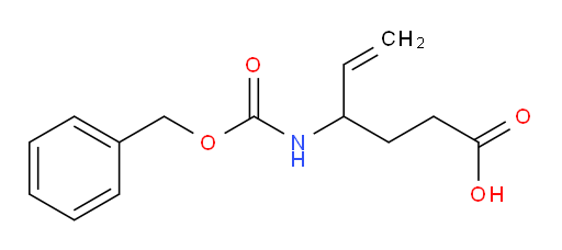 4-{[(benzyloxy)carbonyl]amino}hex-5-enoic acid