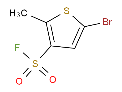 5-bromo-2-methylthiophene-3-sulfonyl fluoride