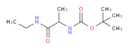 tert-butyl N-[1-(ethylcarbamoyl)ethyl]carbamate